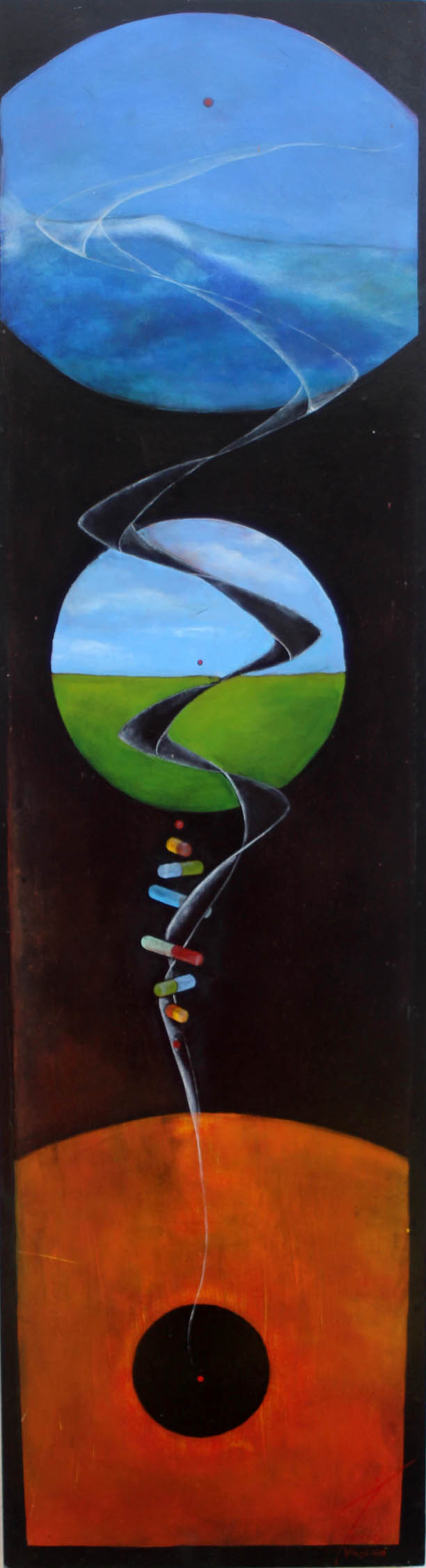 Pintura 1,10 x 0,30 comunicacion axel jackisch